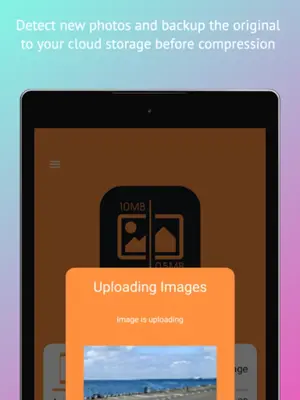 Auto Photo Compress android App screenshot 0