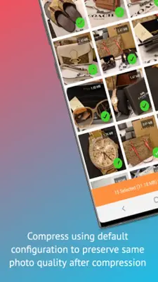 Auto Photo Compress android App screenshot 12