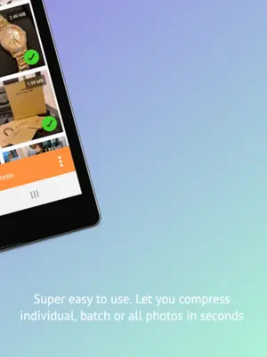 Auto Photo Compress android App screenshot 1